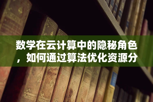 数学在云计算中的隐秘角色，如何通过算法优化资源分配？