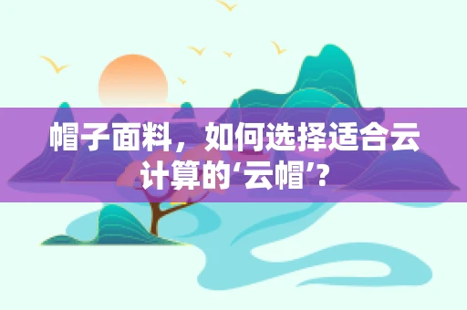 帽子面料，如何选择适合云计算的‘云帽’?