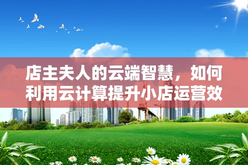 店主夫人的云端智慧，如何利用云计算提升小店运营效率？