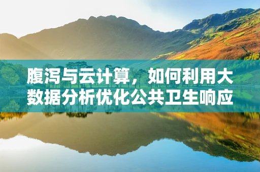 腹泻与云计算，如何利用大数据分析优化公共卫生响应？