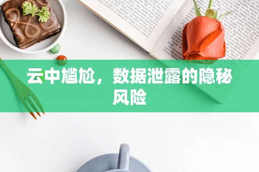 云中尴尬，数据泄露的隐秘风险