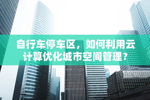 自行车停车区，如何利用云计算优化城市空间管理？