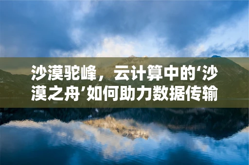 沙漠驼峰，云计算中的‘沙漠之舟’如何助力数据传输？