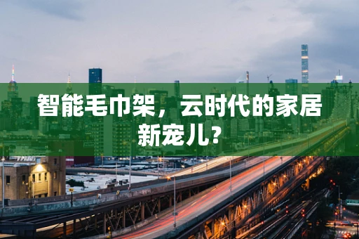 智能毛巾架，云时代的家居新宠儿？