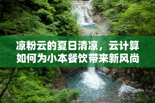 凉粉云的夏日清凉，云计算如何为小本餐饮带来新风尚？