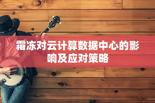 霜冻对云计算数据中心的影响及应对策略