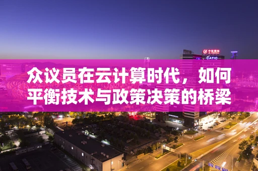 众议员在云计算时代，如何平衡技术与政策决策的桥梁？
