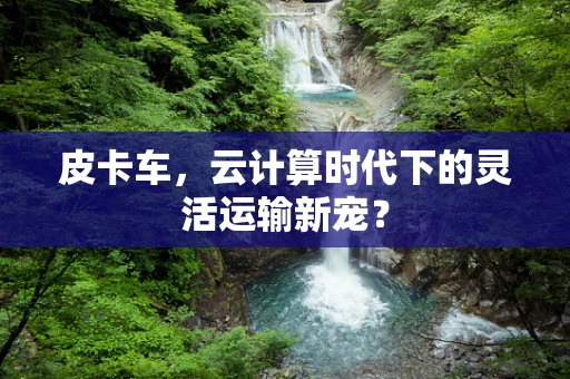 皮卡车，云计算时代下的灵活运输新宠？