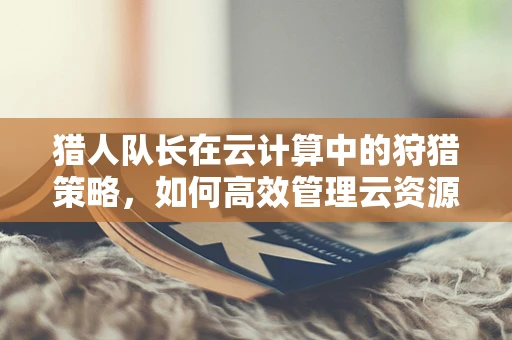 猎人队长在云计算中的狩猎策略，如何高效管理云资源？