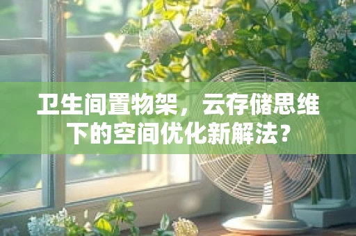 卫生间置物架，云存储思维下的空间优化新解法？