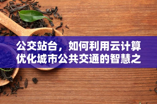 公交站台，如何利用云计算优化城市公共交通的智慧之选？