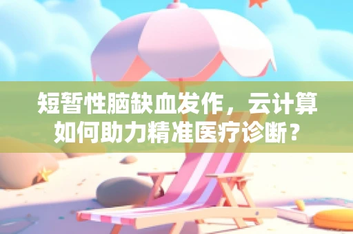 短暂性脑缺血发作，云计算如何助力精准医疗诊断？