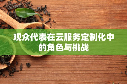 观众代表在云服务定制化中的角色与挑战