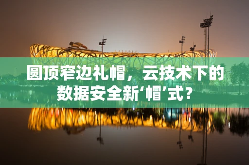 圆顶窄边礼帽，云技术下的数据安全新‘帽’式？