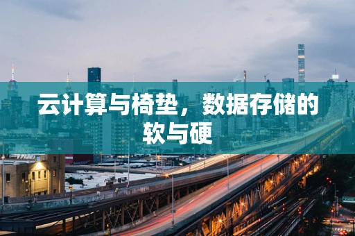 云计算与椅垫，数据存储的软与硬