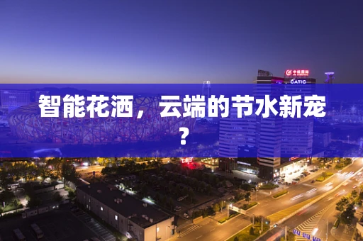 智能花洒，云端的节水新宠？
