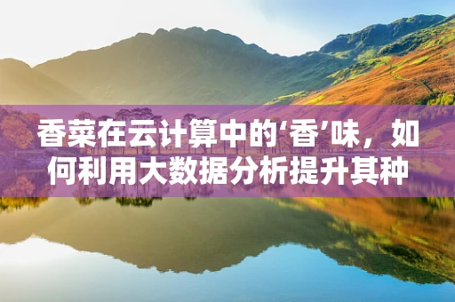 香菜在云计算中的‘香’味，如何利用大数据分析提升其种植效率？