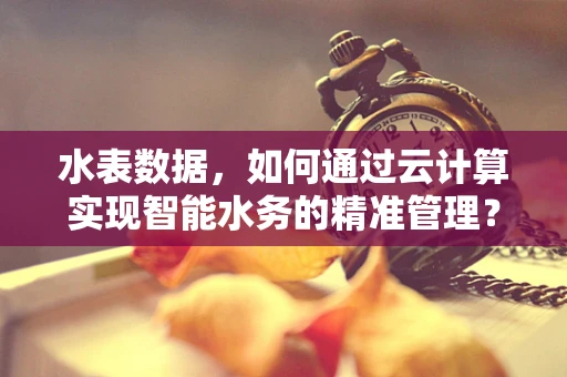 水表数据，如何通过云计算实现智能水务的精准管理？