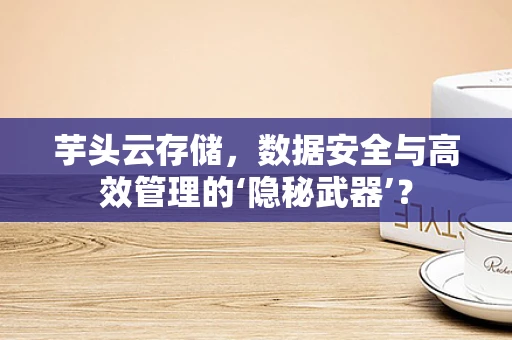 芋头云存储，数据安全与高效管理的‘隐秘武器’？