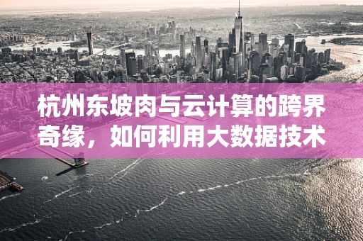 杭州东坡肉与云计算的跨界奇缘，如何利用大数据技术优化传统美食的烹饪艺术？