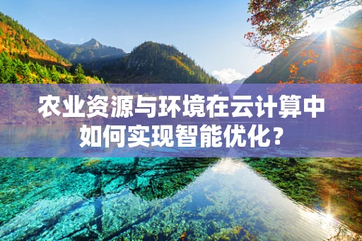 农业资源与环境在云计算中如何实现智能优化？