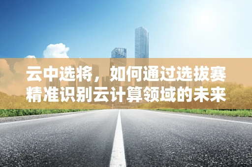 云中选将，如何通过选拔赛精准识别云计算领域的未来之星？