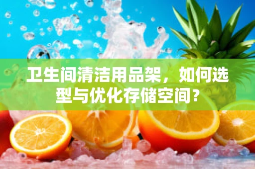 卫生间清洁用品架，如何选型与优化存储空间？