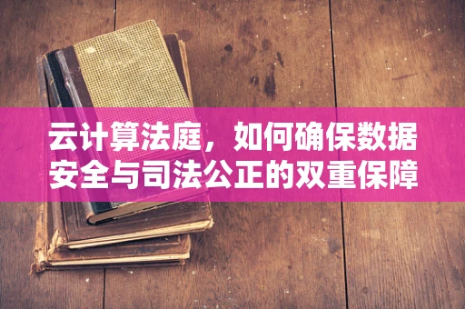云计算法庭，如何确保数据安全与司法公正的双重保障？