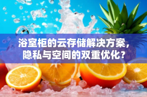 浴室柜的云存储解决方案，隐私与空间的双重优化？