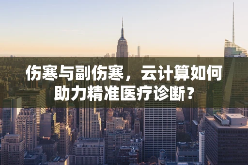 伤寒与副伤寒，云计算如何助力精准医疗诊断？