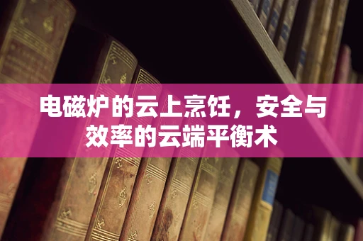 电磁炉的云上烹饪，安全与效率的云端平衡术