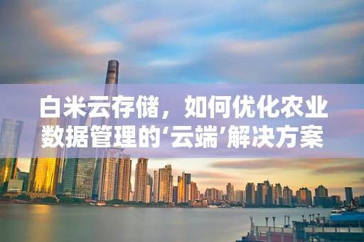 白米云存储，如何优化农业数据管理的‘云端’解决方案？