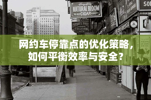 网约车停靠点的优化策略，如何平衡效率与安全？