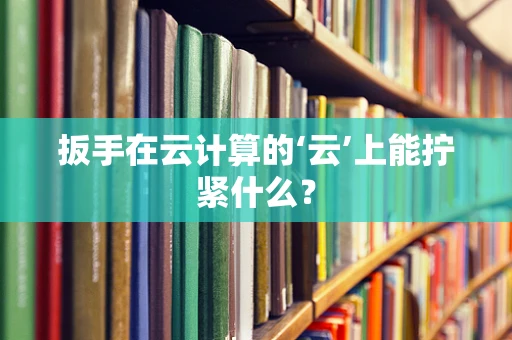 扳手在云计算的‘云’上能拧紧什么？