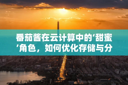 番茄酱在云计算中的‘甜蜜’角色，如何优化存储与分发？