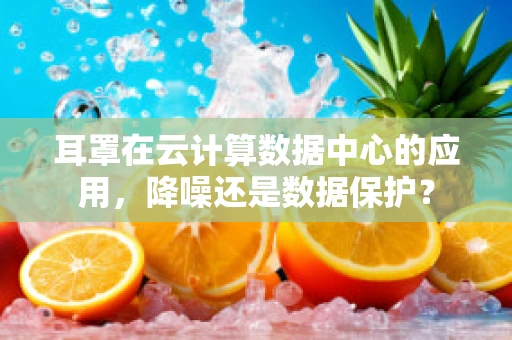 耳罩在云计算数据中心的应用，降噪还是数据保护？