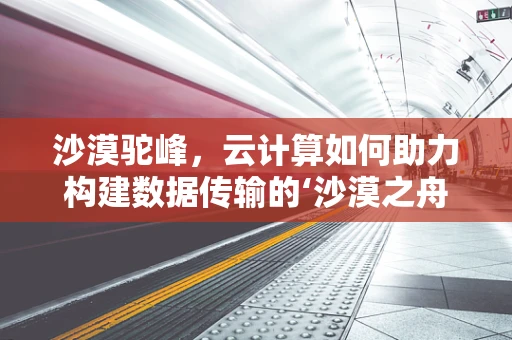 沙漠驼峰，云计算如何助力构建数据传输的‘沙漠之舟’？