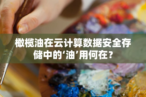 橄榄油在云计算数据安全存储中的‘油’用何在？