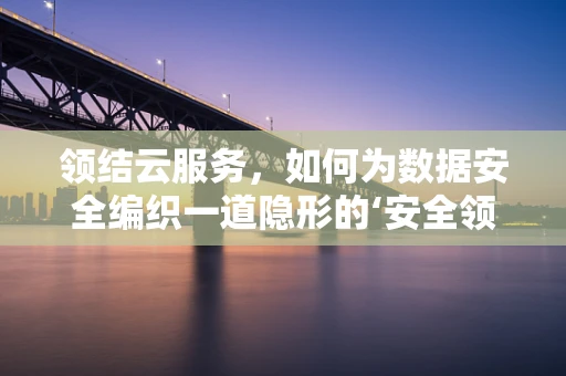 领结云服务，如何为数据安全编织一道隐形的‘安全领结’？