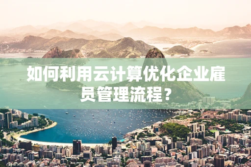 如何利用云计算优化企业雇员管理流程？