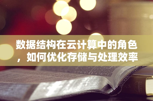 数据结构在云计算中的角色，如何优化存储与处理效率？