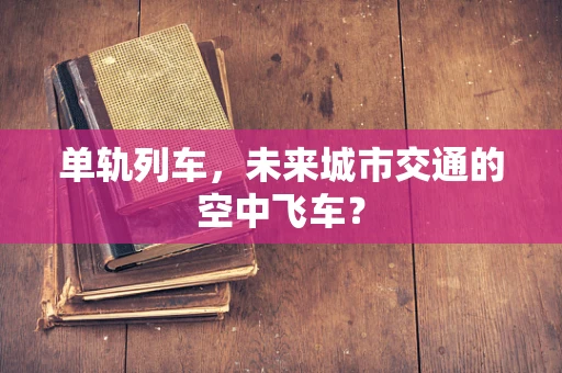 单轨列车，未来城市交通的空中飞车？
