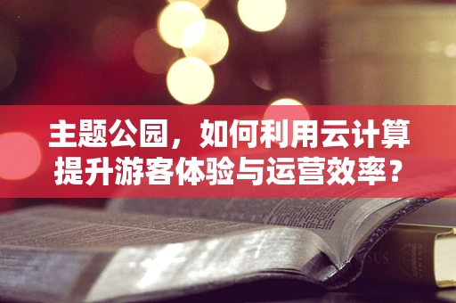 主题公园，如何利用云计算提升游客体验与运营效率？