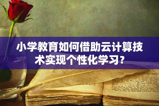 小学教育如何借助云计算技术实现个性化学习？