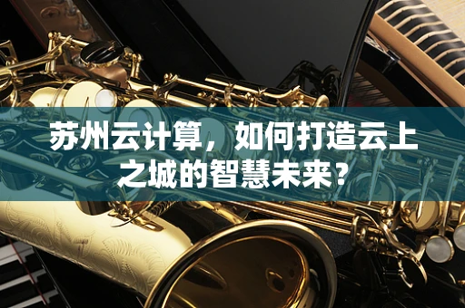 苏州云计算，如何打造云上之城的智慧未来？