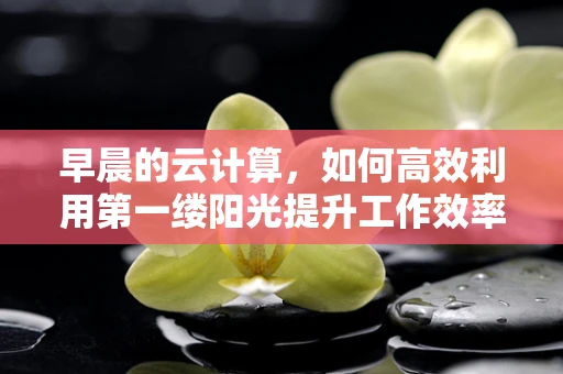 早晨的云计算，如何高效利用第一缕阳光提升工作效率？