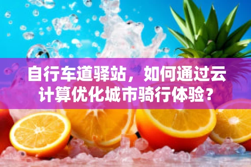 自行车道驿站，如何通过云计算优化城市骑行体验？