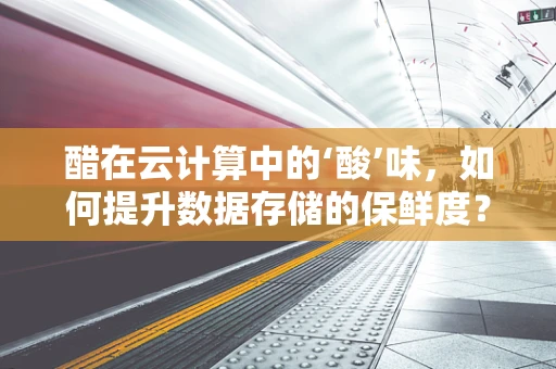 醋在云计算中的‘酸’味，如何提升数据存储的保鲜度？