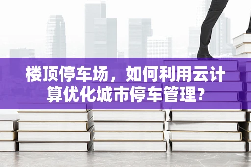 楼顶停车场，如何利用云计算优化城市停车管理？