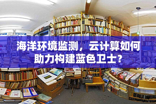 海洋环境监测，云计算如何助力构建蓝色卫士？